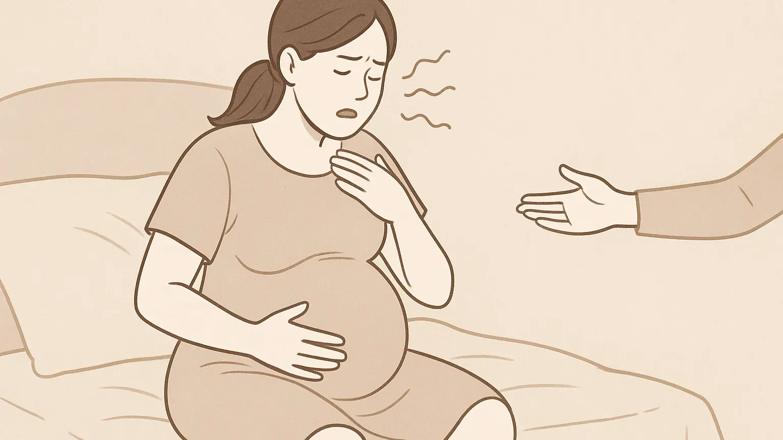 Первый период родов: как дышать и вести себя на схватках