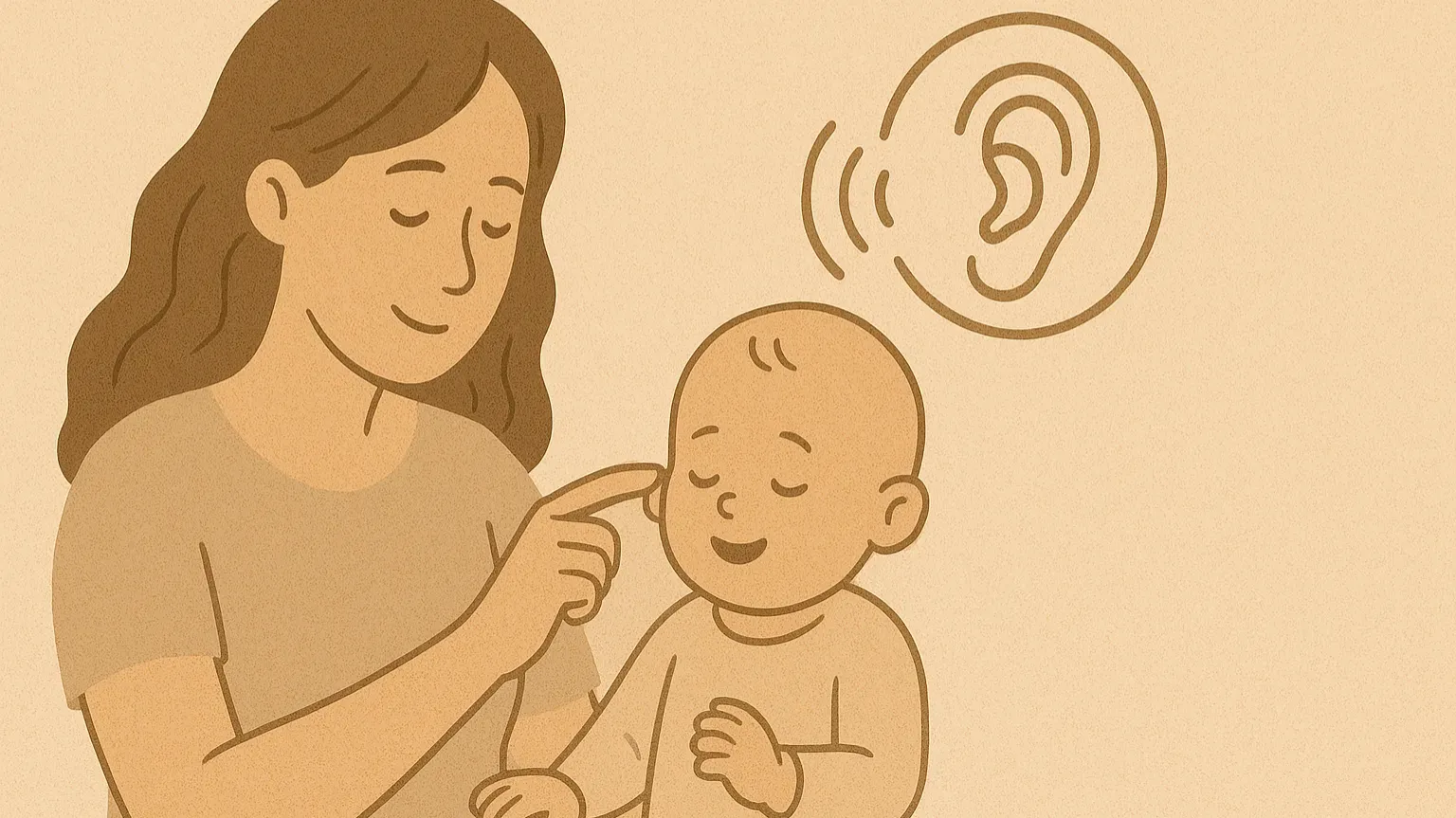 Развитие слуха у младенца